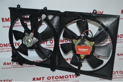 MITSUBISHI LANCER ÇİFTLİ RADYATÖR FAN 2003-2007 MODEL ARASI MR968365